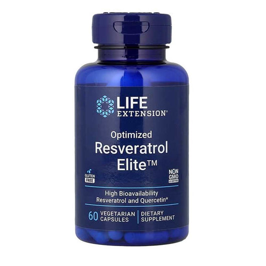 Life Extension Optimized Resveratrol Elite™ 60 Vegetarian Capsules