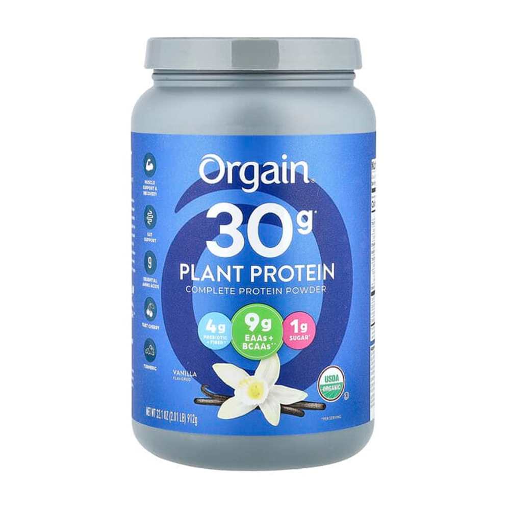 Orgain Complete Plant Protein Powder Vanilla 912g