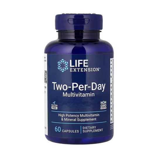 Life Extension Two-Per-Day Multivitamin High Potency Multivitamın & Mineral Supplement Capsules