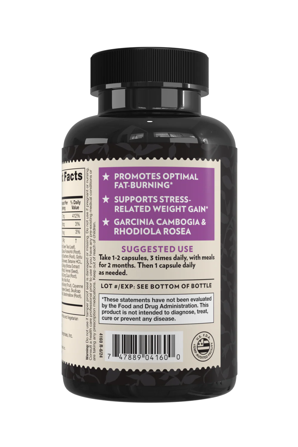 Crystal Star Tummy Control Help Counteract Menopausal Weight Gain 60 Vegetarian Capsules