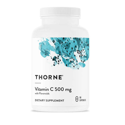 Thorne Vitamin C with Flavonoids Antioxidant Support Immune Support Collagen Formation 90 Capsules