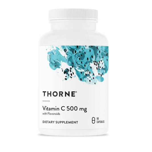 Thorne Vitamin C with Flavonoids Antioxidant Support Immune Support Collagen Formation 90 Capsules
