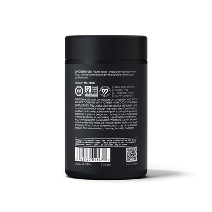 Sports Research D3 + K2, Plant Based 5000 IU125 Mcg/100 Mcg Veggie Softgels