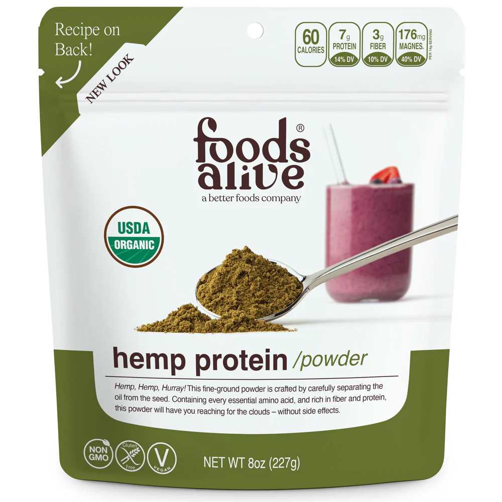 Foods Alive Organic Hemp Protein Powder 227g