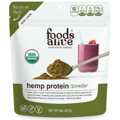 Foods Alive Organic Hemp Protein Powder 227g