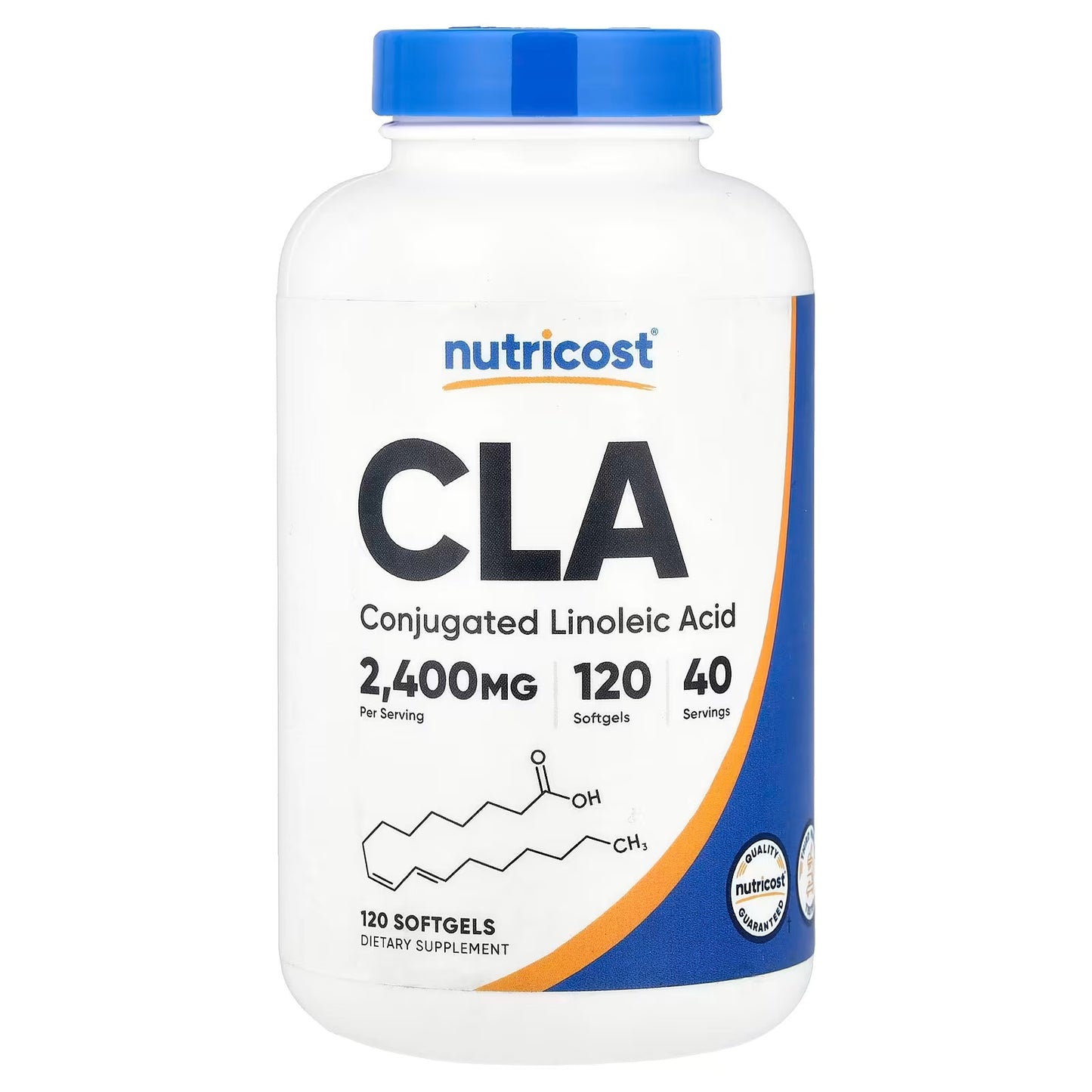 Nutricost CLA 800mg (Conjugated Linoleic Acid) – 240 Softgels, CLA Dietary Supplement