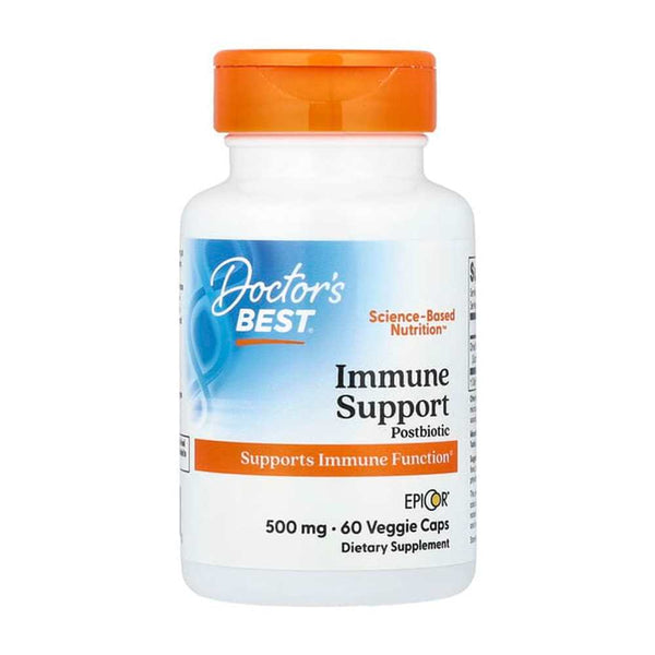 Doctor's Best Immune Support Postbiotic 500 Mg Immune Support Gut Microbiome Support 60 Veg Caps