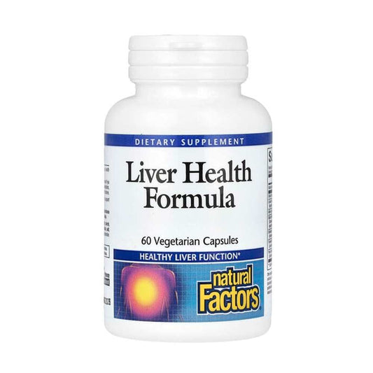 Natural Factors Liver Health Formula 60 Vegetarian Capsules