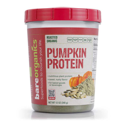 Bare Organics Roasted Organic Pumpkin Protein Powder 340g