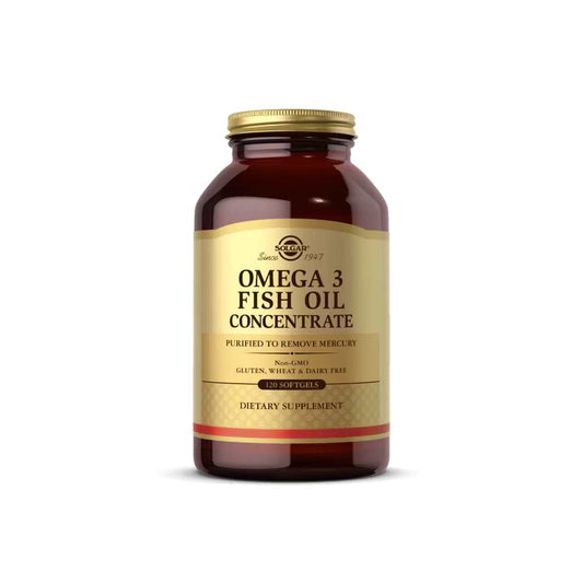 Solgar Omega 3 Fish Oil Concentrate Cardiovascular health Brain and eye health  Joint comfort Softgels